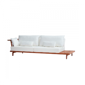 SOFÁ ARAÇARI COM MESA LATERAL